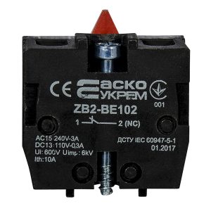 Контакт для постов ZB2-BE102 Н/З