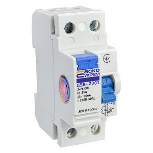 Диф. реле 2-п. ПЗВ-2001  25А  30мА