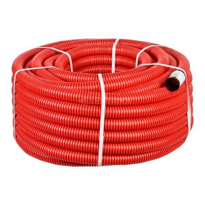 Гофротруба двостінна д. 50/41,5мм з прот. 20м 20кПа 450Н червона