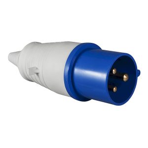 Вилка переносная 013 2Р+РE 16А 220В IP44