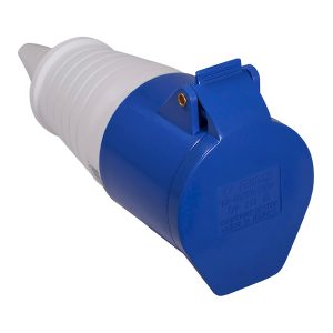 Розетка 213 переносна 2Р+PЕ 16А 220В IP44