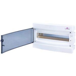 Щит пласт. ЩРВ-П- 18 мод IP40 внутр. прозр. дверца ECM 18PT