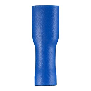 Наконечник-разъем плоский мама 1.5-2.5 мм.кв. FDFD 2-250 изол. синий (100шт) "АСКО"