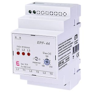 Реле автоматичного вибору фаз EPF-44 230/400V (180-210V AC)