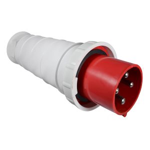 Вилка 034 переносная 3Р+PЕ 63А 380В IP54