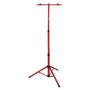 Стійка металева для прожекторів e.halogen.base.2.150.500, (на 2 пржектори по 150 або 500 Вт) червона