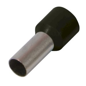 Наконечник втулковий  2.5 мм.кв. ізол. чорний (100шт) "Е-некст"