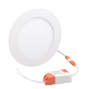Світильник ЛЕД   9W 6400K 760Lm IP20 (D150) коло вбудований LED-R-150-9 6400К "Євросвітло"