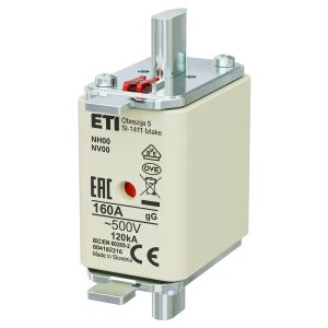 Запобіжник NH-00/gG 160A 500V KOMBI