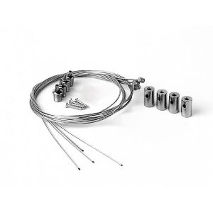 Комплект кріплення для LED панелі, трос 4х1м "Євросвітло"