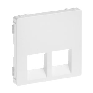 Лицева панель розетки RJ11/RJ45 біла "Valena LIFE"