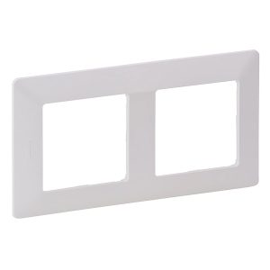 Рамка 2-х кратна біла "Valena LIFE"