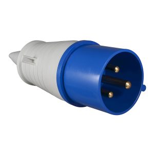 Вилка переносная 023 2Р+PЕ 32А 220В IP44