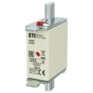 Запобіжник NH-000/gG 125A 500V KOMBI