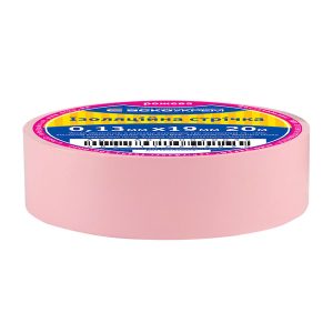 Изолента ПВХ 0,13х19х20м (розовая) АСКО