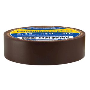 Изолента ПВХ 0,13х19х20м (коричневая) АСКО