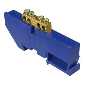 Шина нулевая на Din-рейку BC-4А 6х9 4 отв.