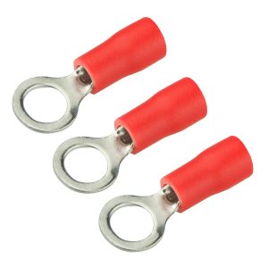 Наконечник кольцевой 0.5-1.5 мм.кв. изоляция RV 1,25-10,0 красный (100 шт) "АСКО"