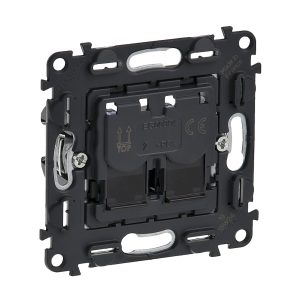 Механізм розетки копм. 2-ї RJ45 Кат.5е UTP Valena IN'MATIC