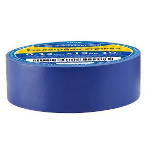 Ізострічка ПВХ 0,13х19х10м (синя) АСКО