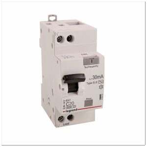 Диф. вим.  RX3 1p+N 20A С 30mA АС