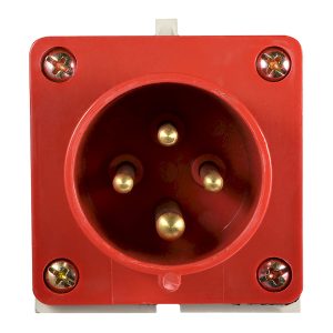 Вилка 514 стаціонарна 3Р+РЕ 16А 380В IP44