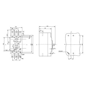 Автомат силовой трехполюсный 180А ВА-2004N/250 "АСКО"