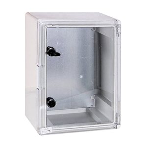 Щит пласт. ЩМПп 300х400х195 e.plbox  IP65 з прозорими дверцятами АБС-пластика tr