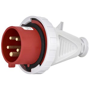 Вилка 015 переносна 3Р+PЕ+N 16А 380В IP67 EVH-1653