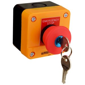 Пост 1-местный "Аварийный Стоп" XAL-J184 "АсКо"