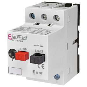 Автоматический выключатель защиты двигателя 0.16 A MS25-0.16
