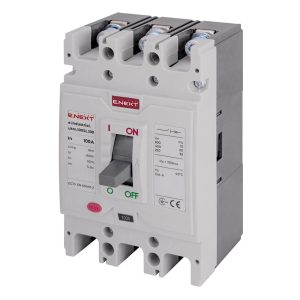 Автоматичний вимикач силовий 3-п.  100А  e.industrial.ukm.100SL "Е-НЕКСТ"