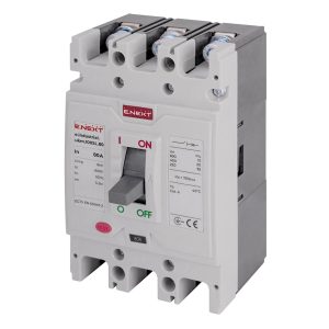 Автоматичний вимикач силовий 3-п.   80А  e.industrial.ukm.100SL "Е-НЕКСТ"