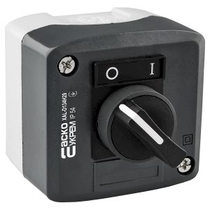 Пост 1-местный переключатель 2-поз. "I-O"  XAL-D134H29 "АсКо"