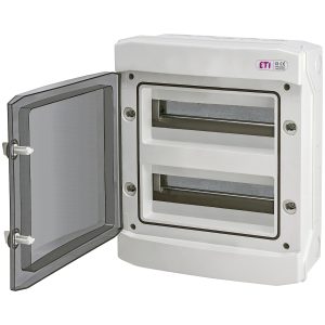 Щит пласт. ЩРН-П- 24 мод IP65 зовн. прозрачная дверца ECH-24PTu