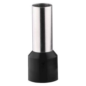 Наконечник гильзовый 25 мм.кв. изоляц. НТ 25,0-18 черные (100шт) "АСКО"