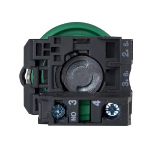 Кнопка "грибок" (d 40 мм) "СТАРТ" TB5-AC31 зеленая