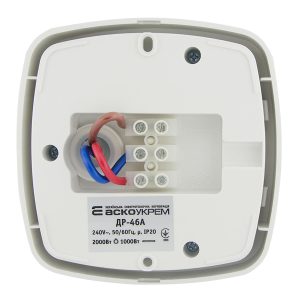 Датчик руху 360° 2000W стельовий (L12м, h10,0м) IP20 ДР-46А білий "АСКО"