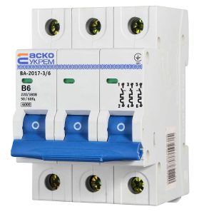 Авт. выкл. 3-п. ВА-2017/В 6А