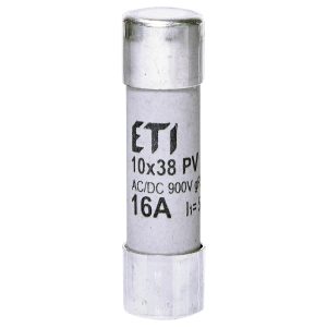 Запобіжник CH 10x38 gR-PV 16A 900V (50kA AC/8kA DC)