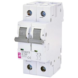 Авт. выкл. 2п D 50А (6кА) ETIMAT 6
