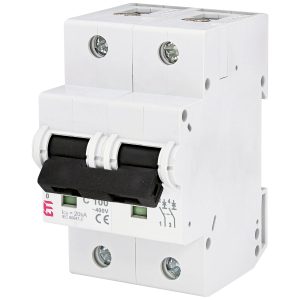 Автомат. выкл. 2п C 100А (20 кА) ETIMAT 10