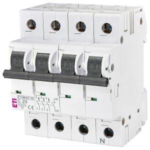 Автомат. выкл. 3п+N C 25А (10 кА) ETIMAT 10