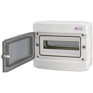 Щит пласт. ЩРН-П- 12 мод IP65 зовн. прозрачн. дверц ECH-12PTu