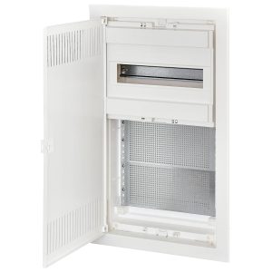 Щит пласт. ЩРВ-П- 12(14) мод IP30 внутр. метал біл. перф. дверц + 2 ряди ММ-облад ECG 42 COMBO2/1-I