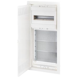 Щит пласт. ЩРВ-П- 12(14) мод IP30 внутр. метал біл. перф. дверц + 3 ряди ММ-облад ECG 56 COMBO3/1-I