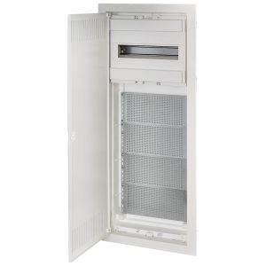 Щит пласт. ЩРВ-П- 12(14) мод IP30 внутр. метал біл. перф. дверц + 4 ряди ММ-облад ECG 70 COMBO4/1-I