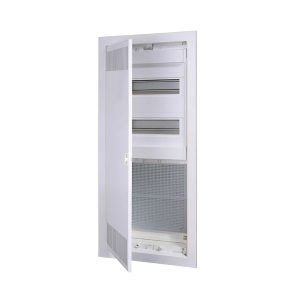 Щит пласт. ЩРВ-П- 24(28) мод IP30 внутр. метал бел. перф. дверц + 2 ряда ММ-облад ECG 56Н COMBO2/3-I