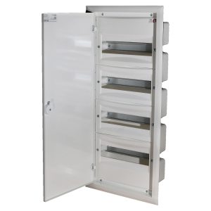 Щит пласт. ЩРВ-П- 48 мод IP40 внутр. металл бел. дверц ERP 12-4