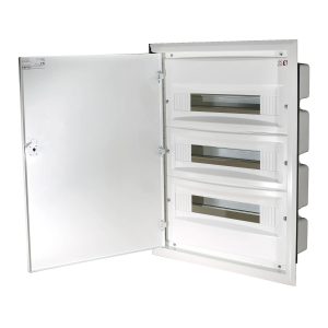 Щит пласт. ЩРВ-П- 54 мод IP40 внутр. металл бел. дверц ERP 18-3